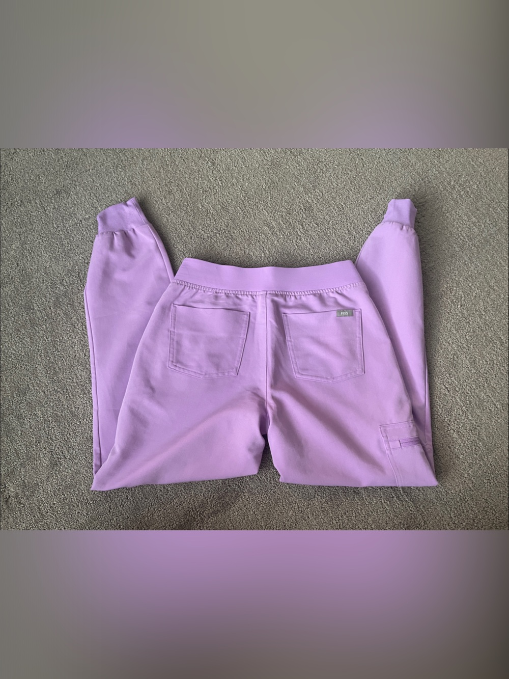 Figs Zamora Jogger with Yellow Drawstring - Picture 4 of 4